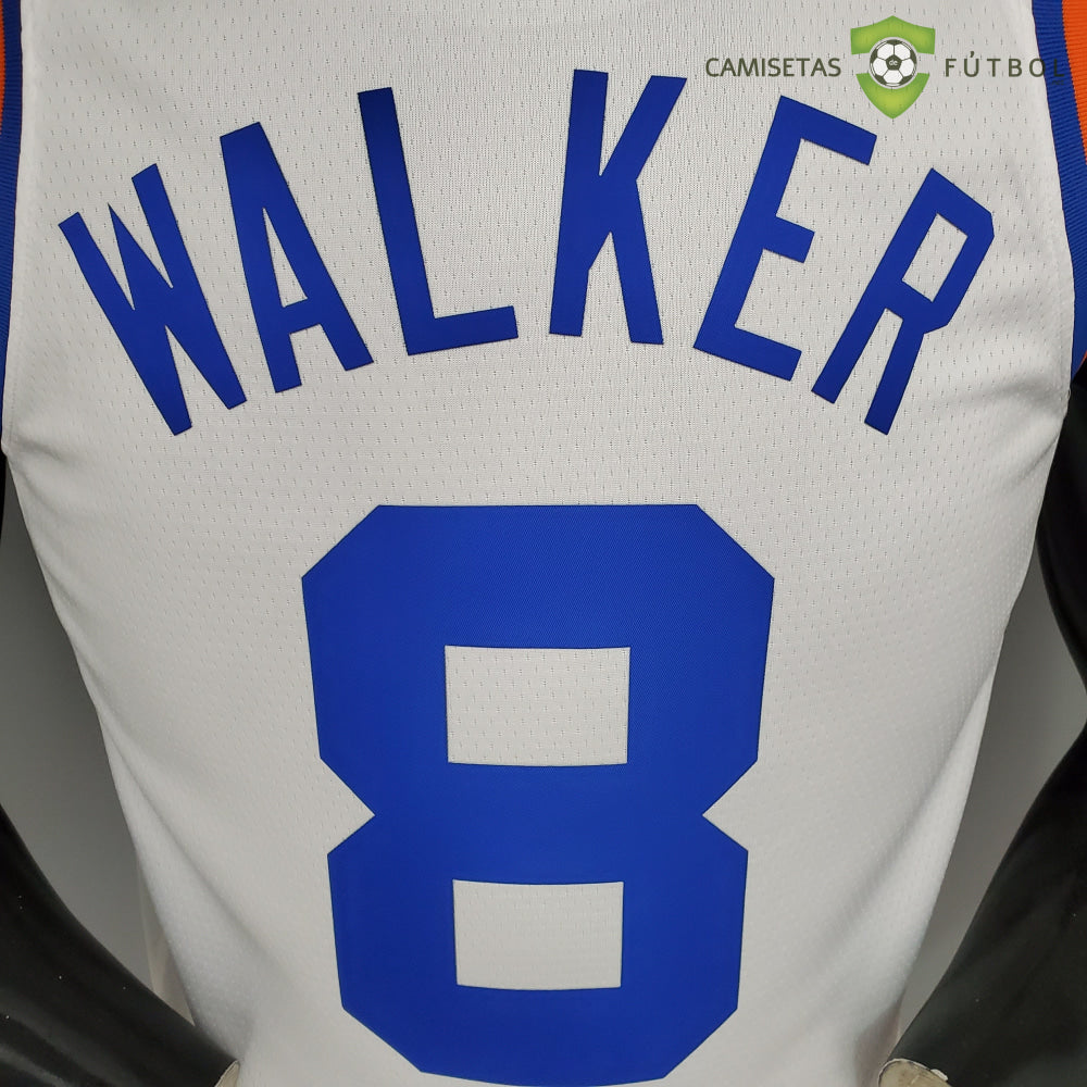 Camiseta New York Knicks 21-22 - Kemba Walker 8 Blanco Nba