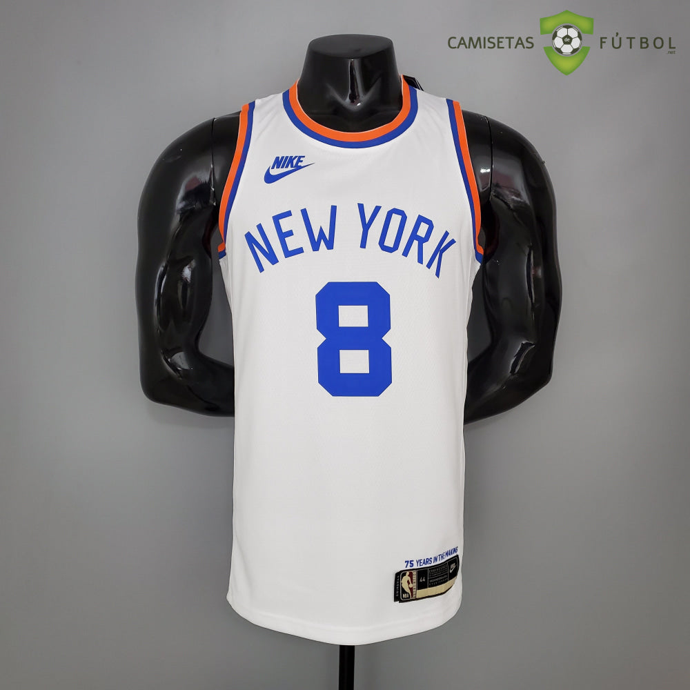 Camiseta New York Knicks 21-22 - Kemba Walker 8 Blanco Nba