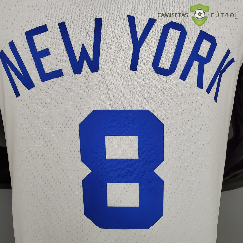 Camiseta New York Knicks 21-22 - Kemba Walker 8 Blanco Nba