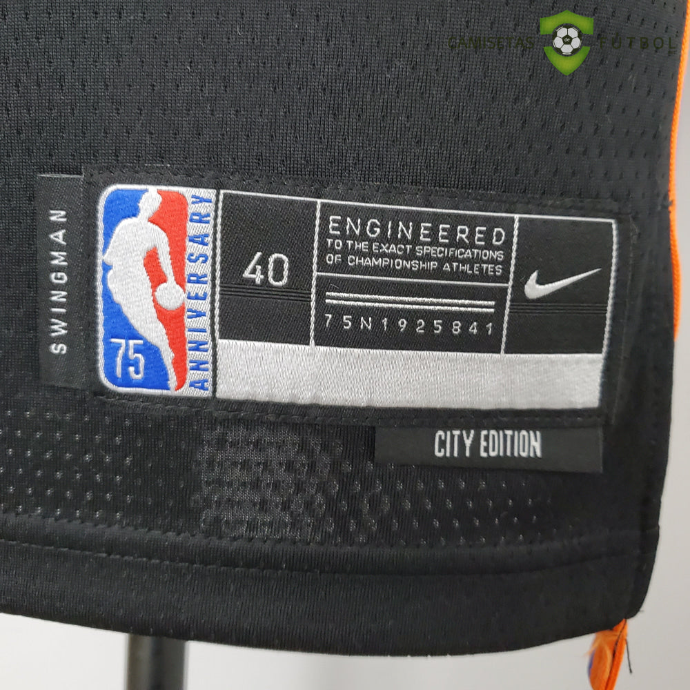 Camiseta New York Knicks 21-22 - Kemba Walker 8 Negro Nba