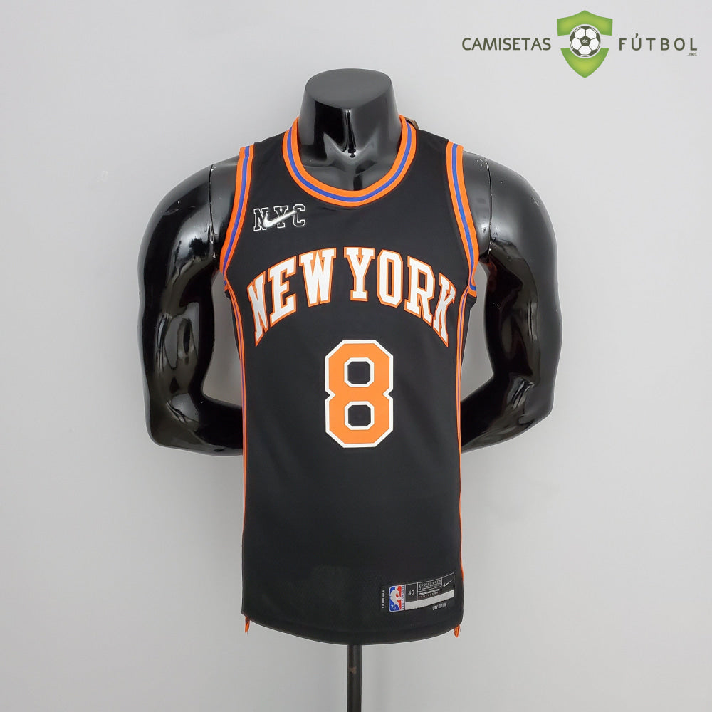 Camiseta New York Knicks 21-22 - Kemba Walker 8 Negro Nba
