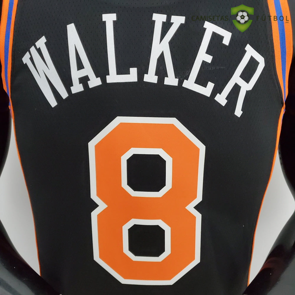 Camiseta New York Knicks 21-22 - Kemba Walker 8 Negro Nba