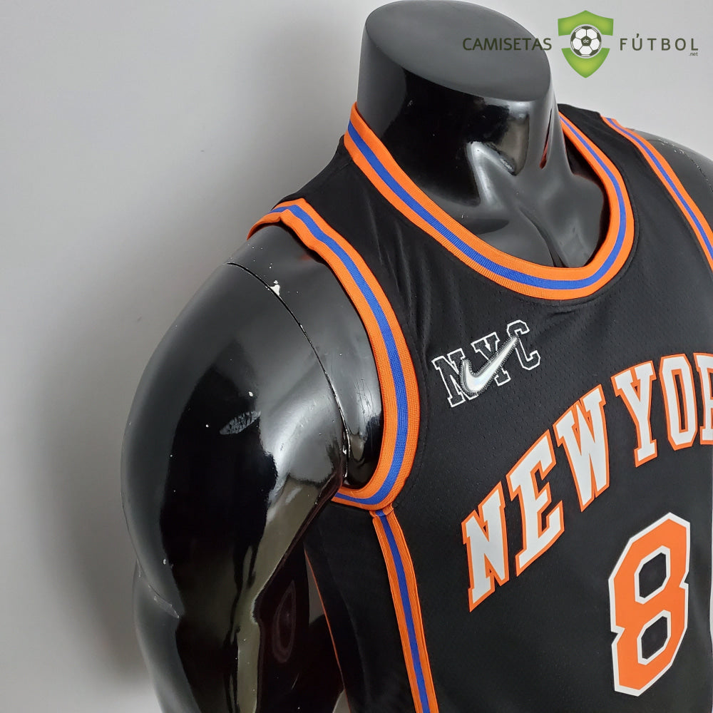 Camiseta New York Knicks 21-22 - Kemba Walker 8 Negro Nba