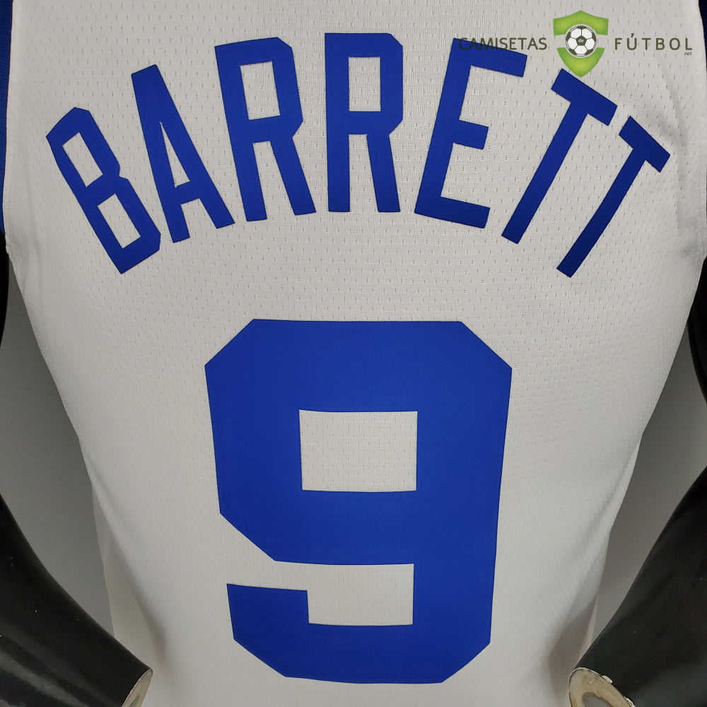 Camiseta New York Knicks 21-22 - Rj Barrett 9 Blanco Nba