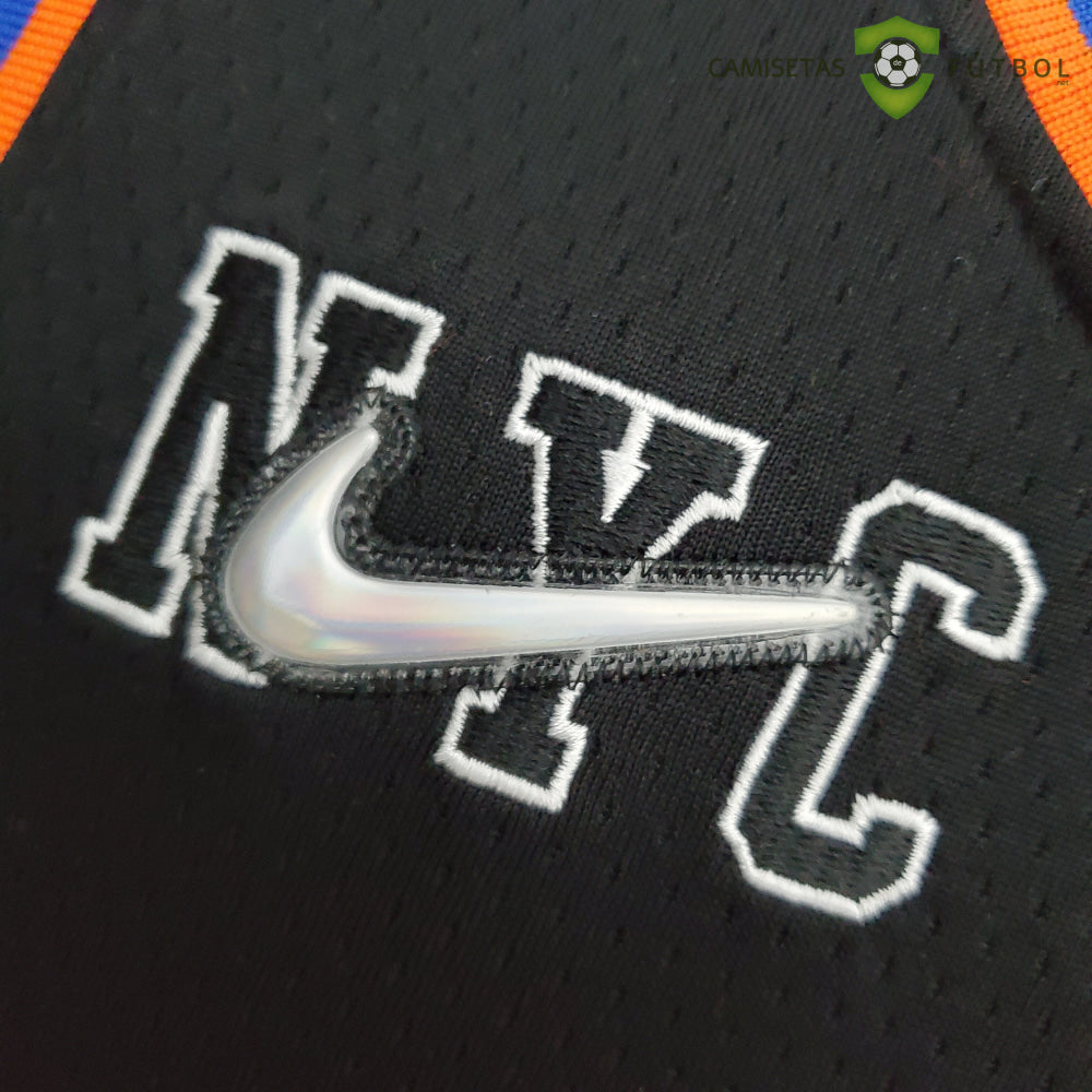 Camiseta New York Knicks 21-22 - Rj Barrett 9 Negro Nba