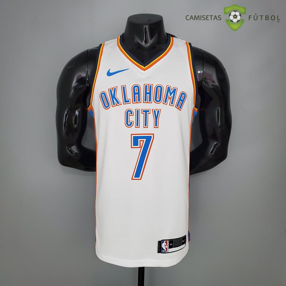 Camiseta Oklahoma City Thunder 21-22 - Carmelo Anthony 7 Blanco Azul Nba