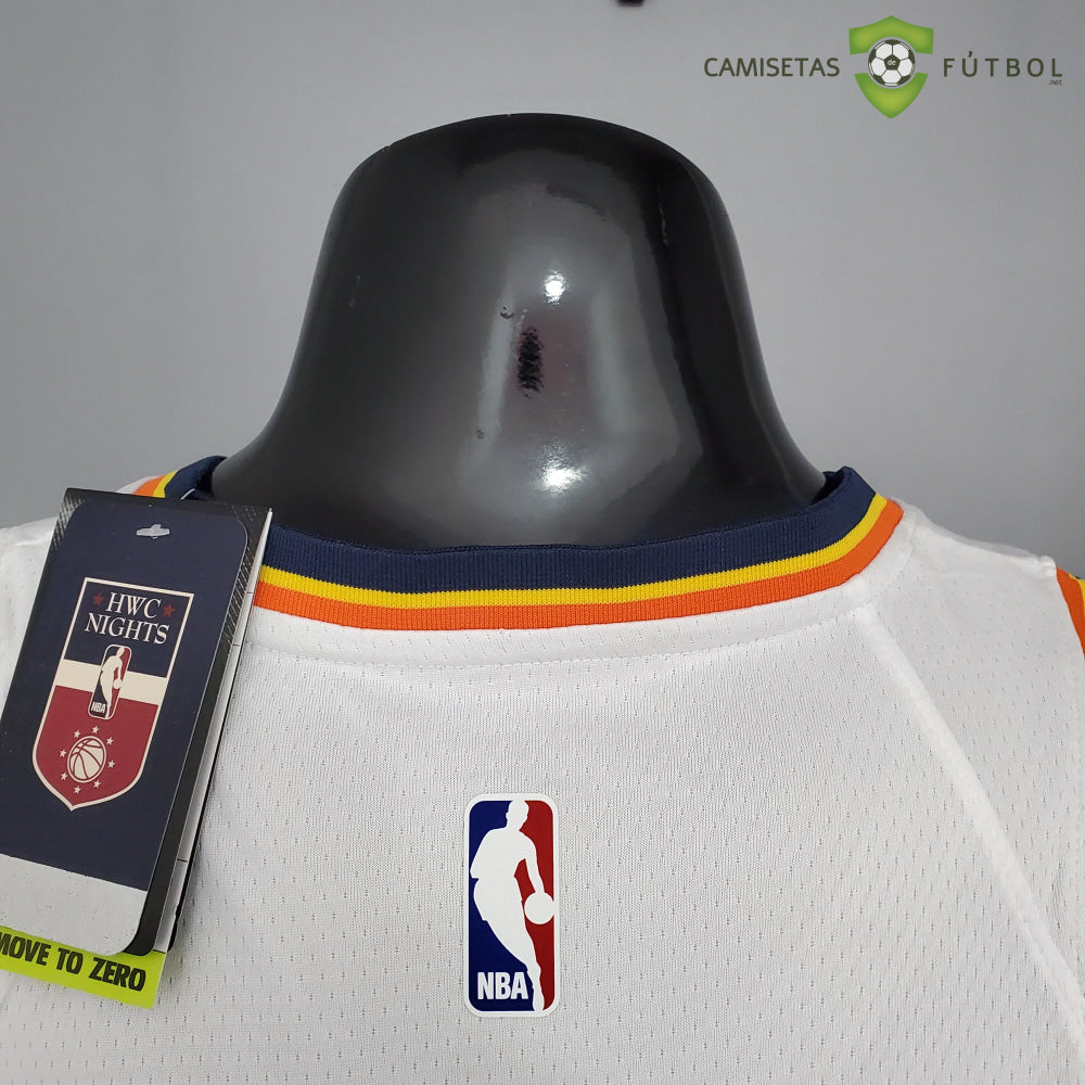 Camiseta Oklahoma City Thunder 21-22 - Carmelo Anthony 7 Blanco Azul Nba