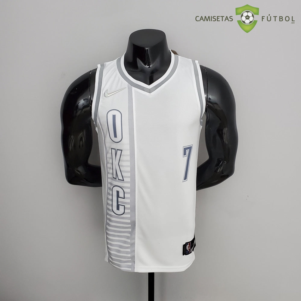 Camiseta Oklahoma City Thunder 21-22 - Carmelo Anthony 7 Blanco Nba