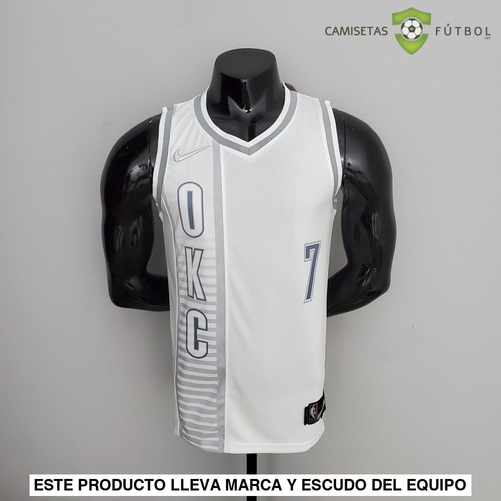 Camiseta Oklahoma City Thunder 21-22 - Carmelo Anthony 7 Blanco Nba