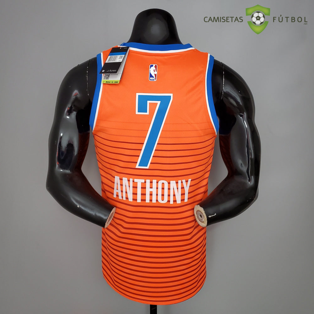 Camiseta Oklahoma City Thunder 21-22 - Carmelo Anthony 7 Naranja Nba