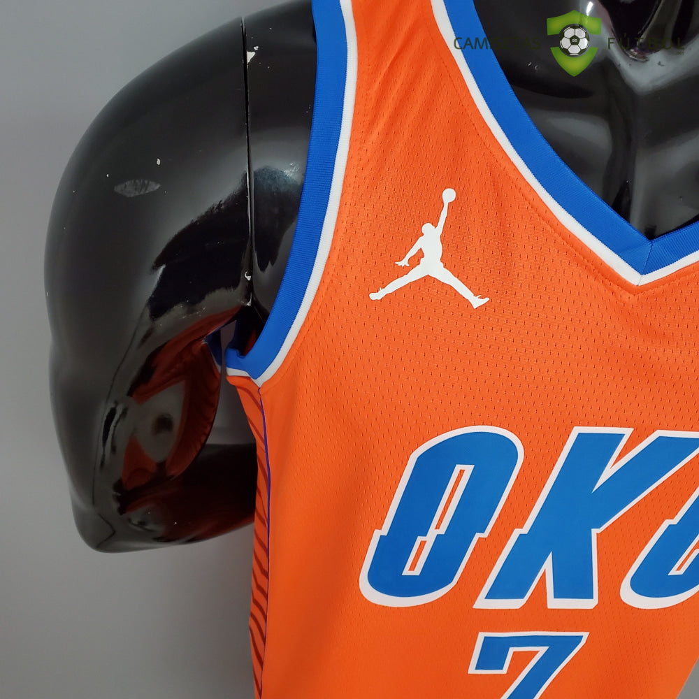 Camiseta Oklahoma City Thunder 21-22 - Carmelo Anthony 7 Naranja Nba