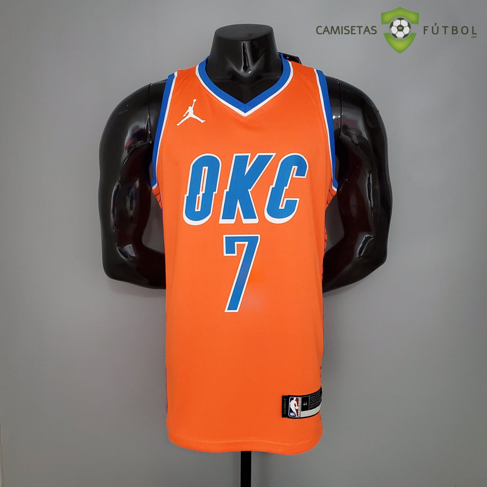 Camiseta Oklahoma City Thunder 21-22 - Carmelo Anthony 7 Naranja Nba