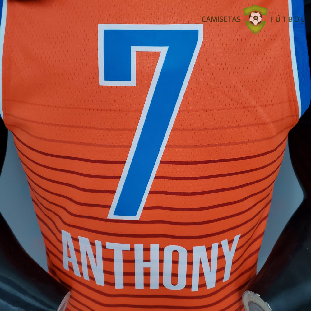 Camiseta Oklahoma City Thunder 21-22 - Carmelo Anthony 7 Naranja Nba
