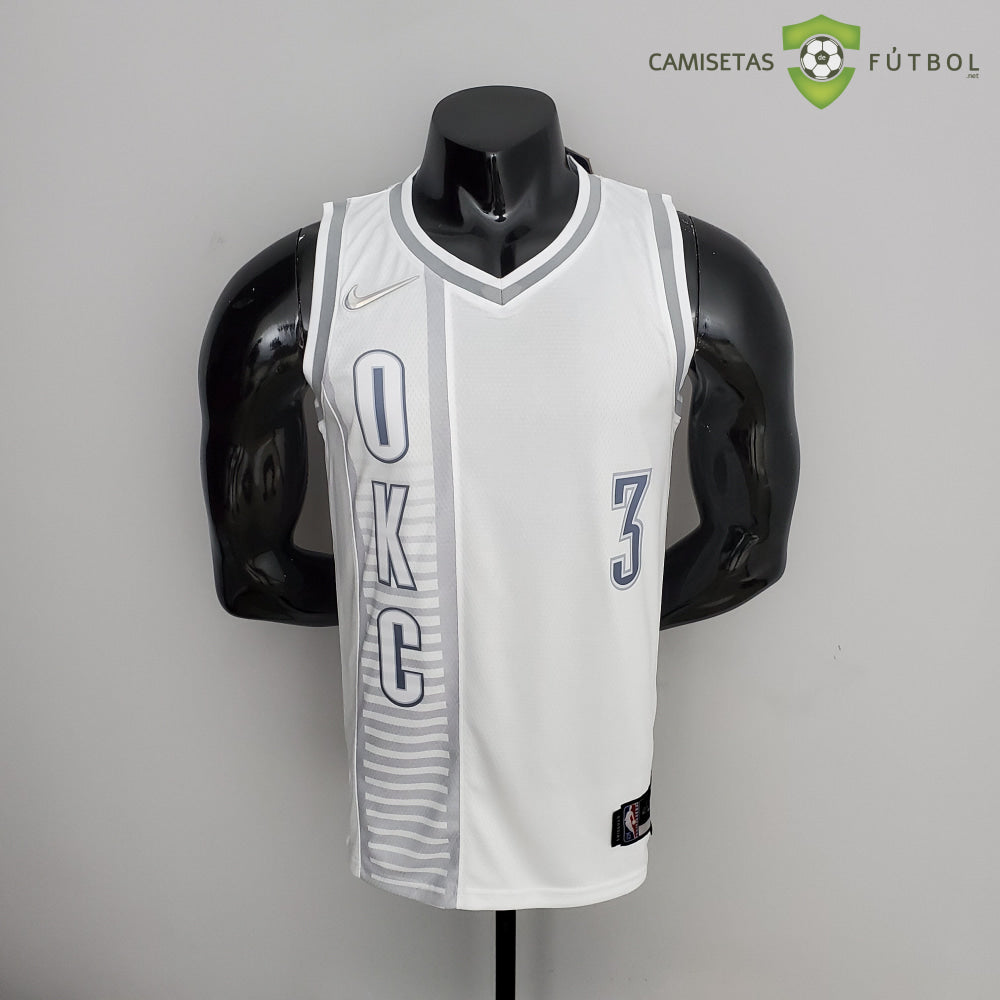 Camiseta Oklahoma City Thunder 21-22 - Chris Paul 3 Blanco Nba