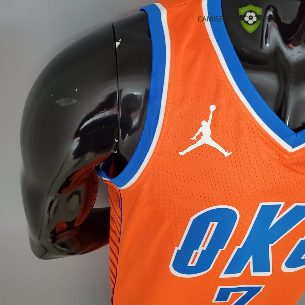 Camiseta Oklahoma City Thunder 21-22 - Chris Paul 3 Naranja Nba
