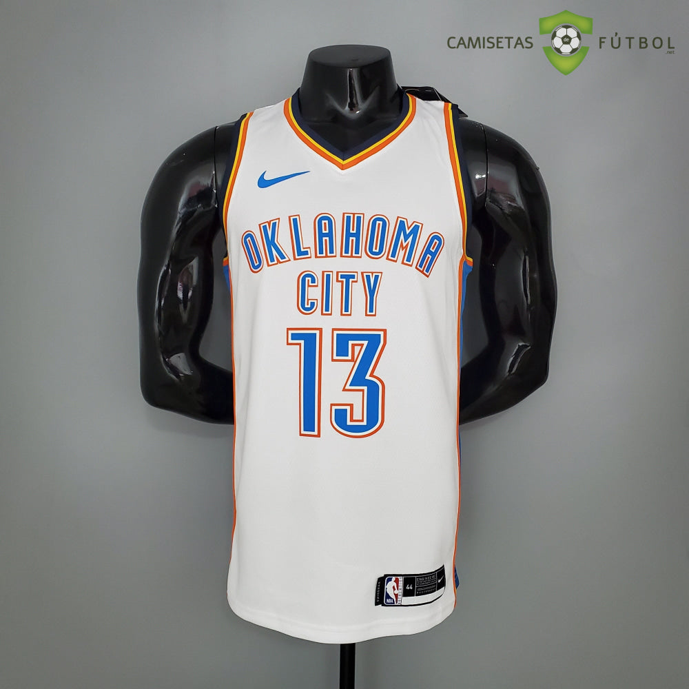Camiseta Oklahoma City Thunder 21-22 - James Harden 13 Blanco Azul Nba