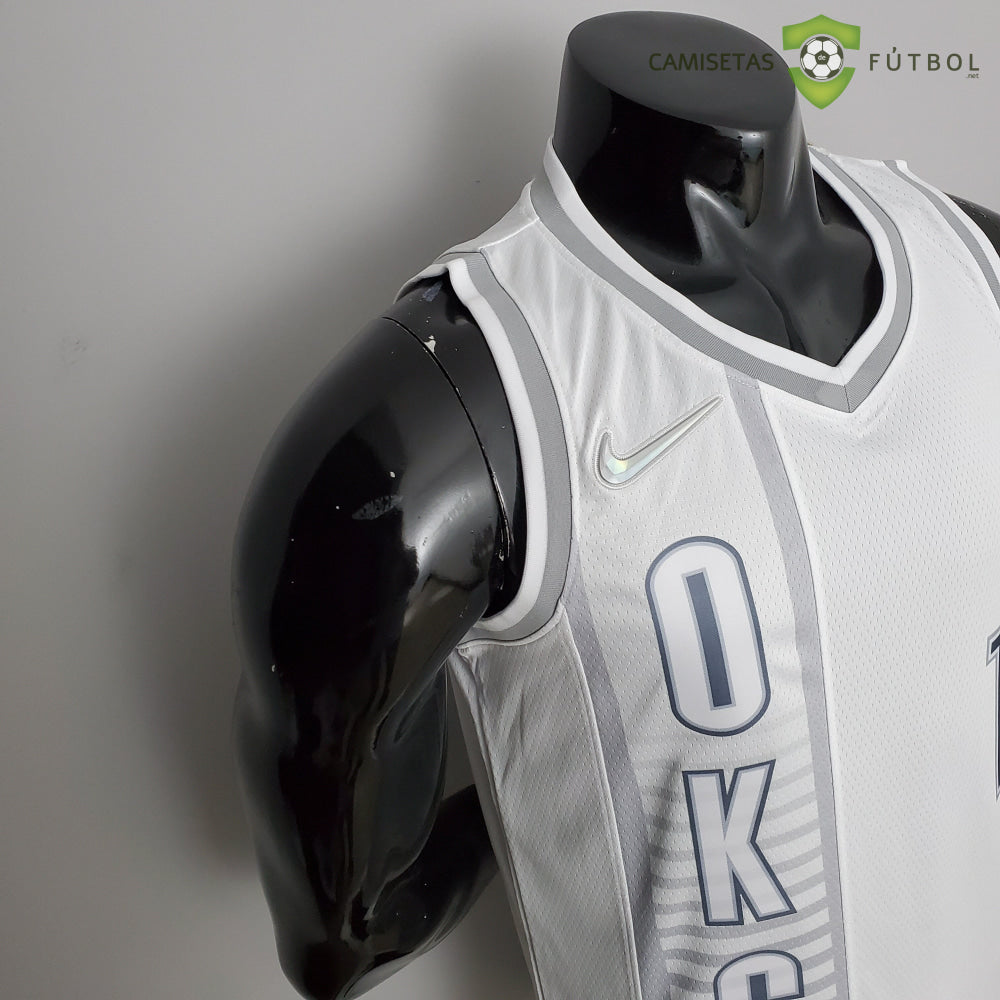 Camiseta Oklahoma City Thunder 21-22 - Paul George 13 Blanco Nba