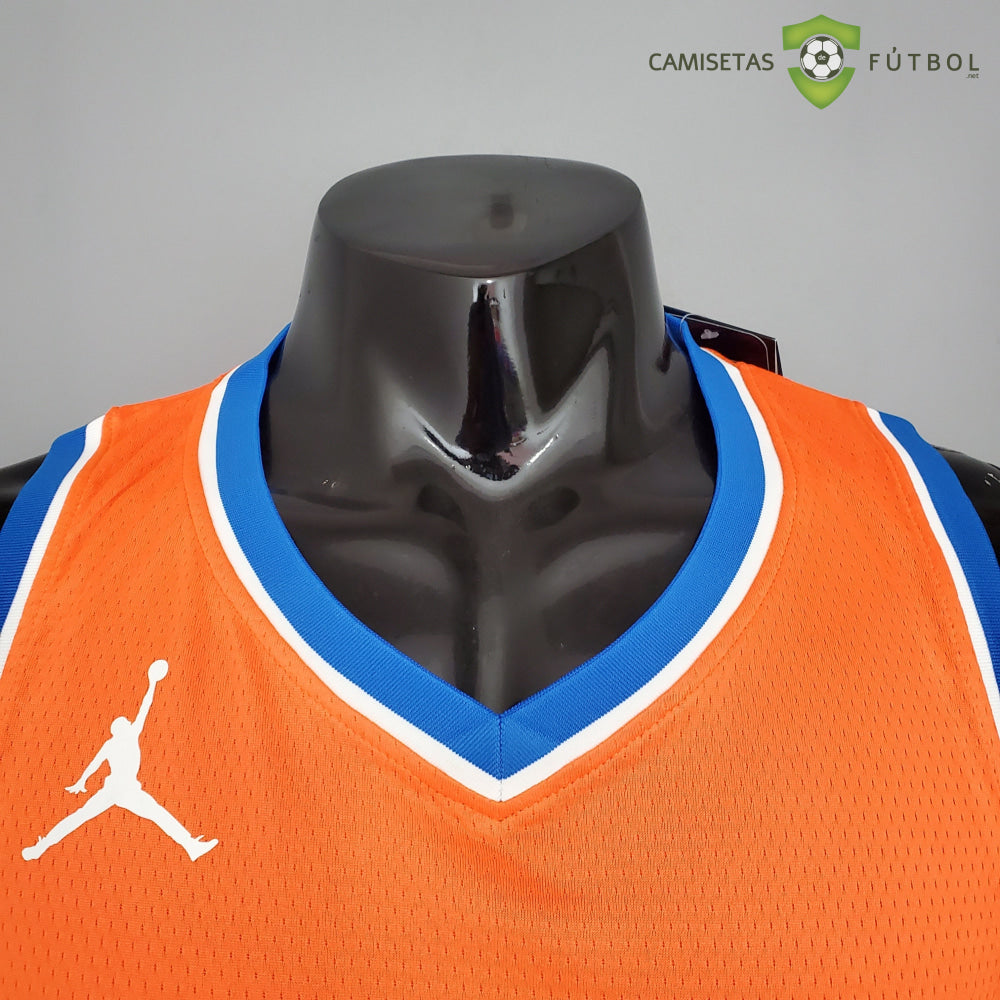 Camiseta Oklahoma City Thunder 21-22 - Paul George 13 Naranja Nba