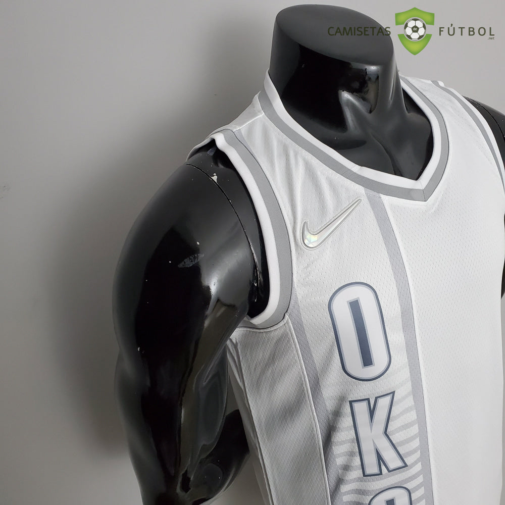 Camiseta Oklahoma City Thunder 21-22 - Russell Westbrook 0 Blanco Nba