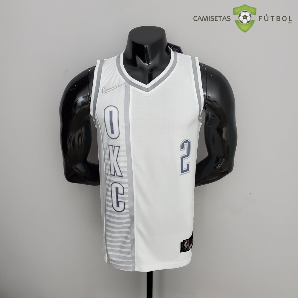 Camiseta Oklahoma City Thunder 21-22 - Shai Gilgeous-Alexander 2 Blanco Nba