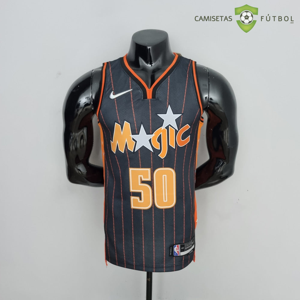 Camiseta Orlando Magic 21-22 - Cole Anthony 50 Negro Rayas Nba