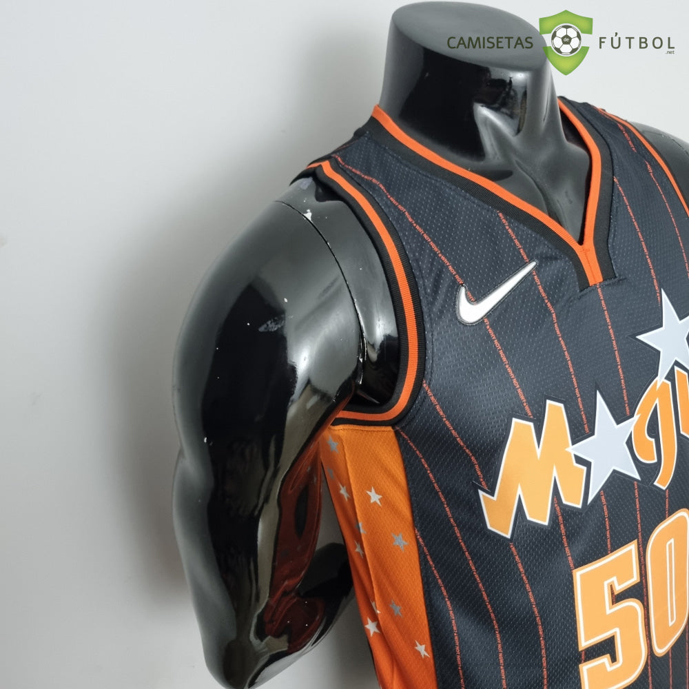 Camiseta Orlando Magic 21-22 - Cole Anthony 50 Negro Rayas Nba