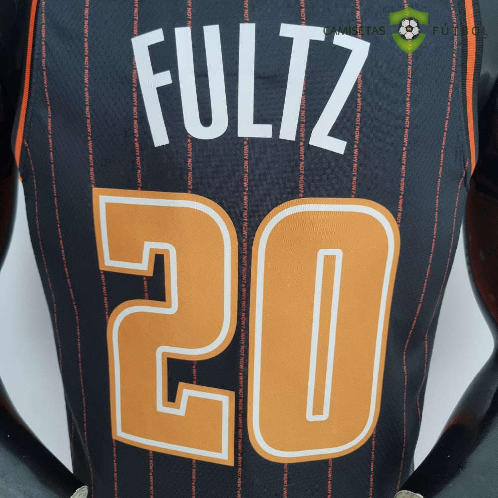 Camiseta Orlando Magic 21-22 - Markelle Fultz 20 Negro Rayas Nba