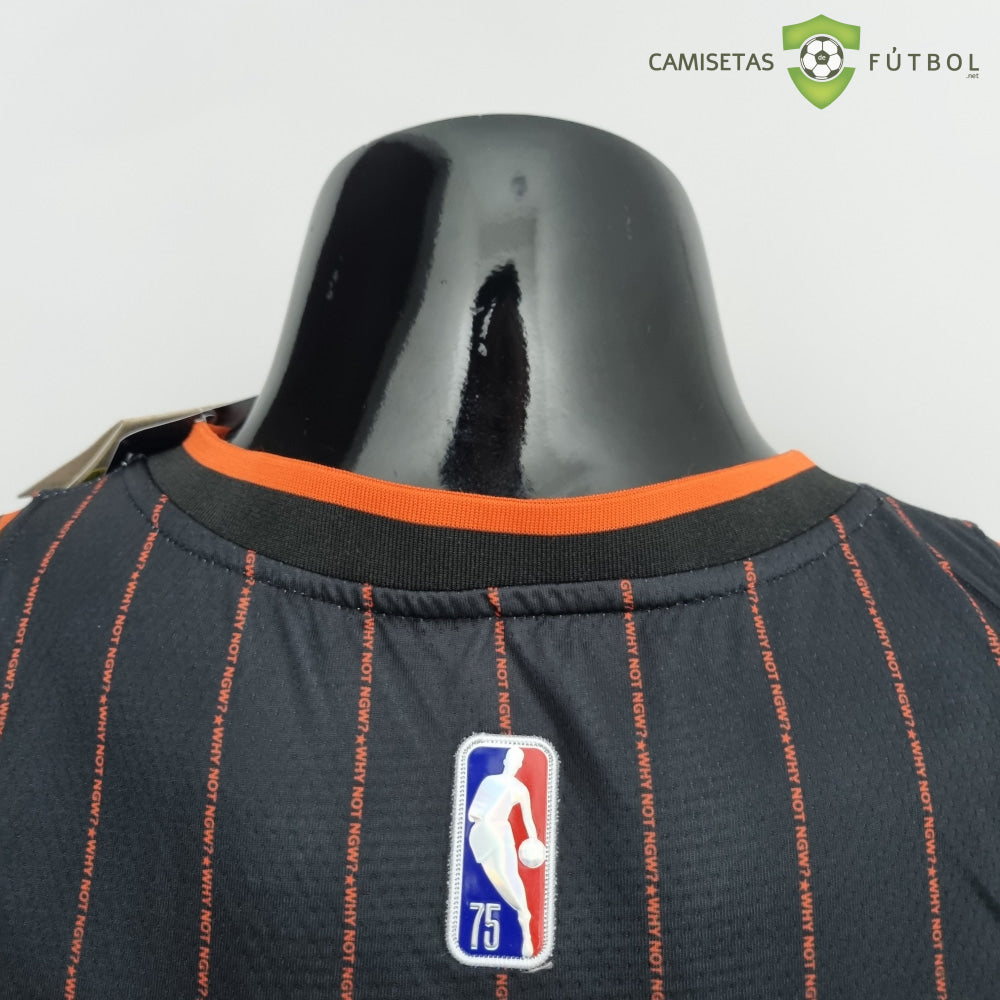 Camiseta Orlando Magic 21-22 - Markelle Fultz 20 Negro Rayas Nba