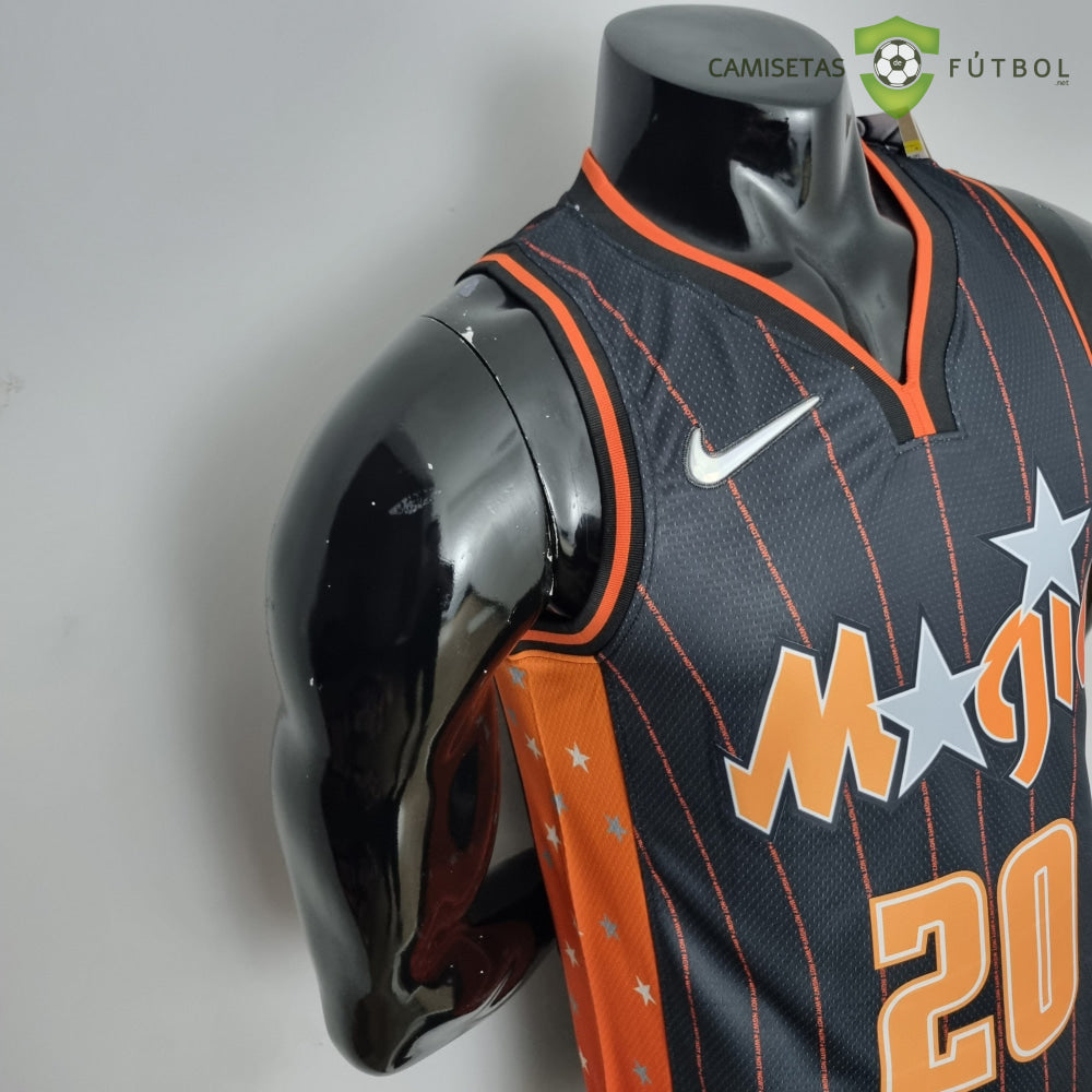 Camiseta Orlando Magic 21-22 - Markelle Fultz 20 Negro Rayas Nba