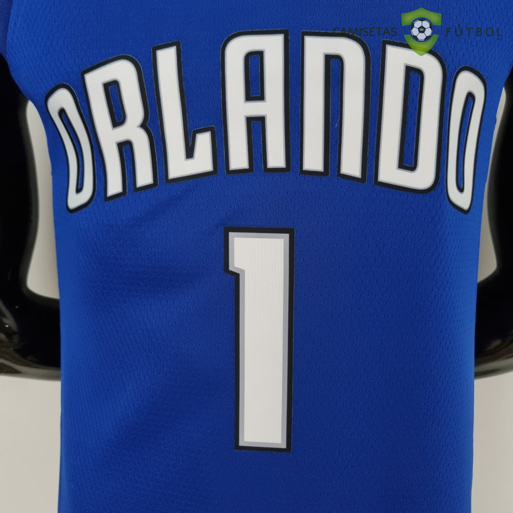 Camiseta Orlando Magic 21-22 - Tracy Mcgrady 1 Azul Nba