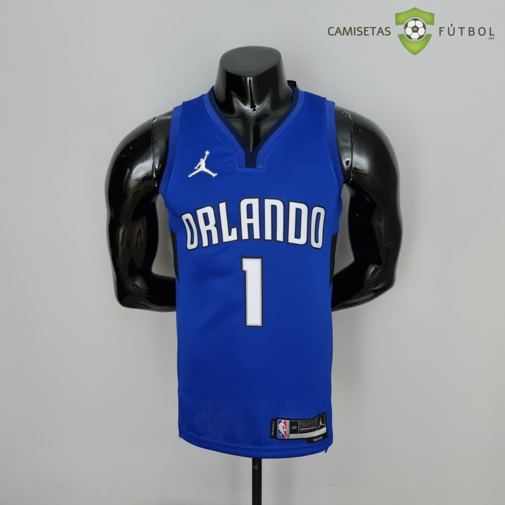 Camiseta Orlando Magic 21-22 - Tracy Mcgrady 1 Azul Nba