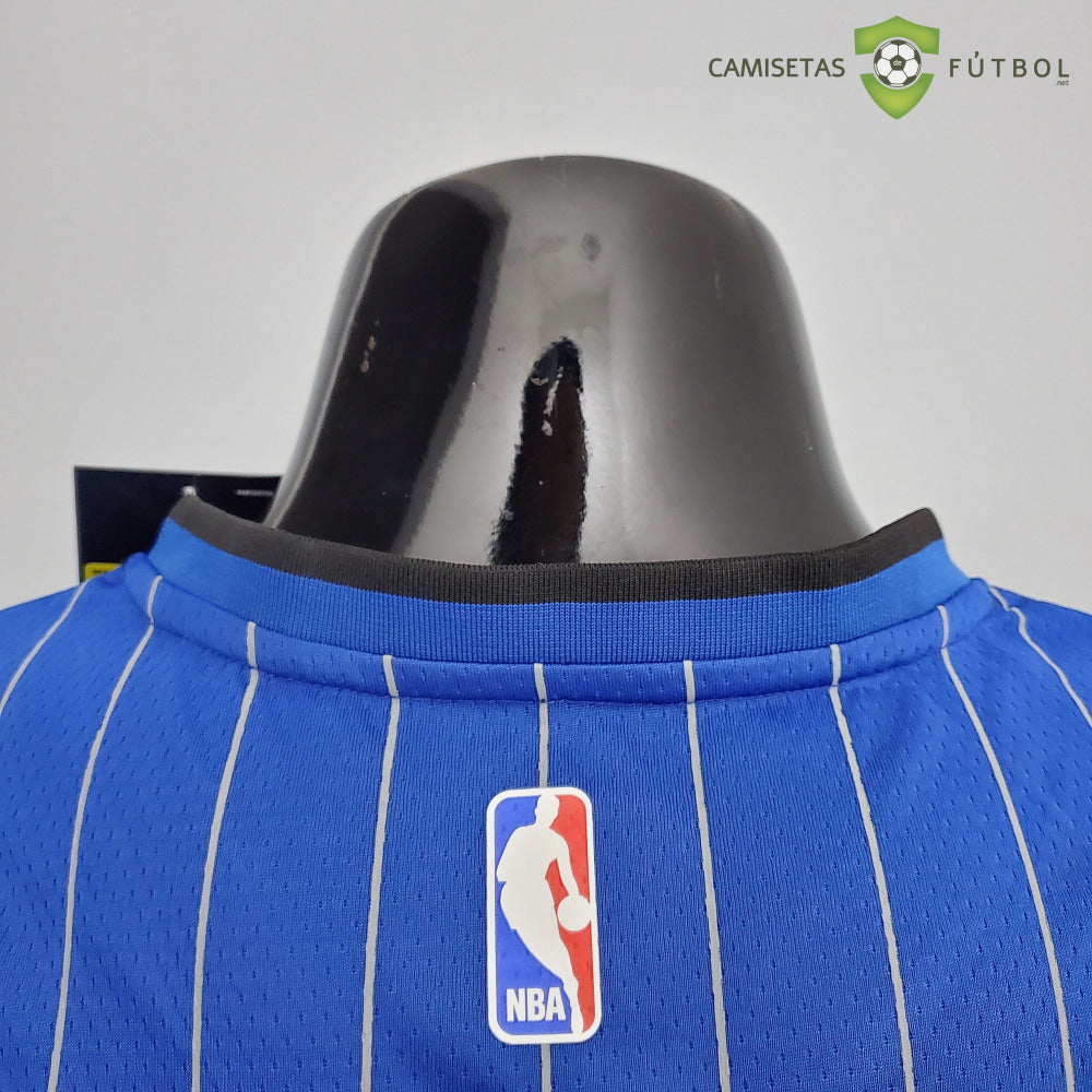 Camiseta Orlando Magic 21-22 - Tracy Mcgrady 1 Azul Rayas Nba