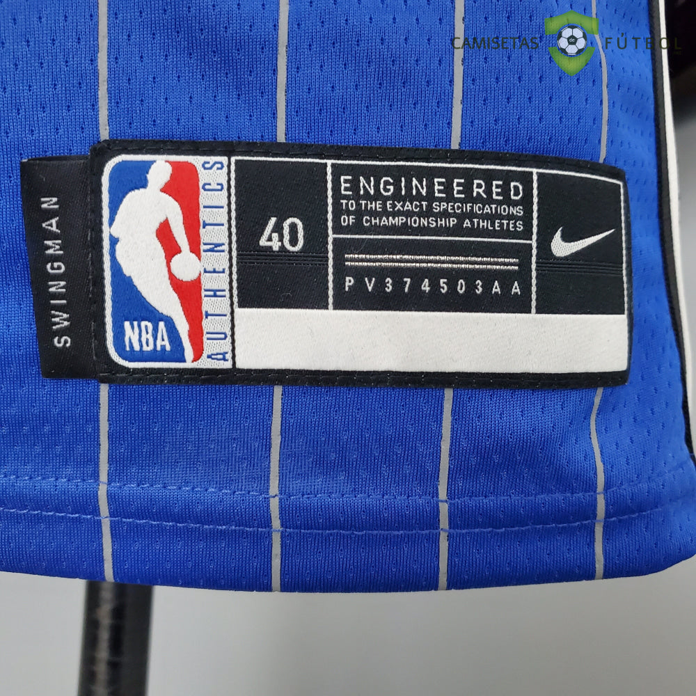Camiseta Orlando Magic 21-22 - Tracy Mcgrady 1 Azul Rayas Nba