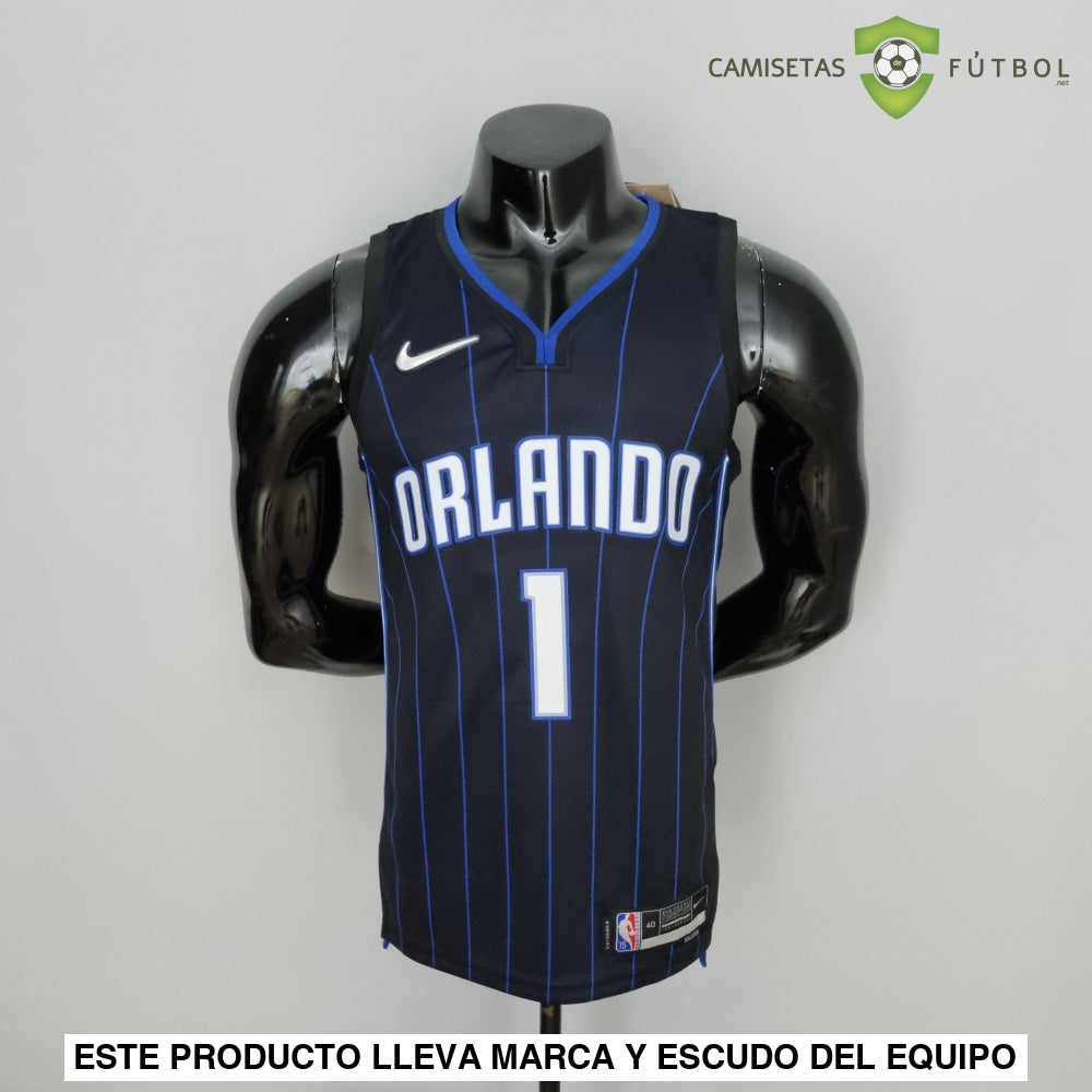 Camiseta Orlando Magic 21-22 - Tracy Mcgrady 1 Negro Nba
