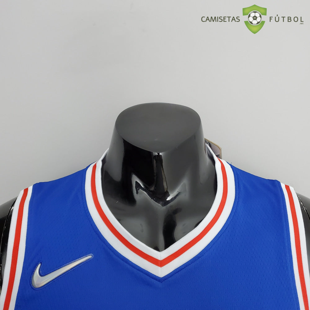 Camiseta Philadelphia 76Ers 21-22 - Allen Iverson 3 Azul Nba