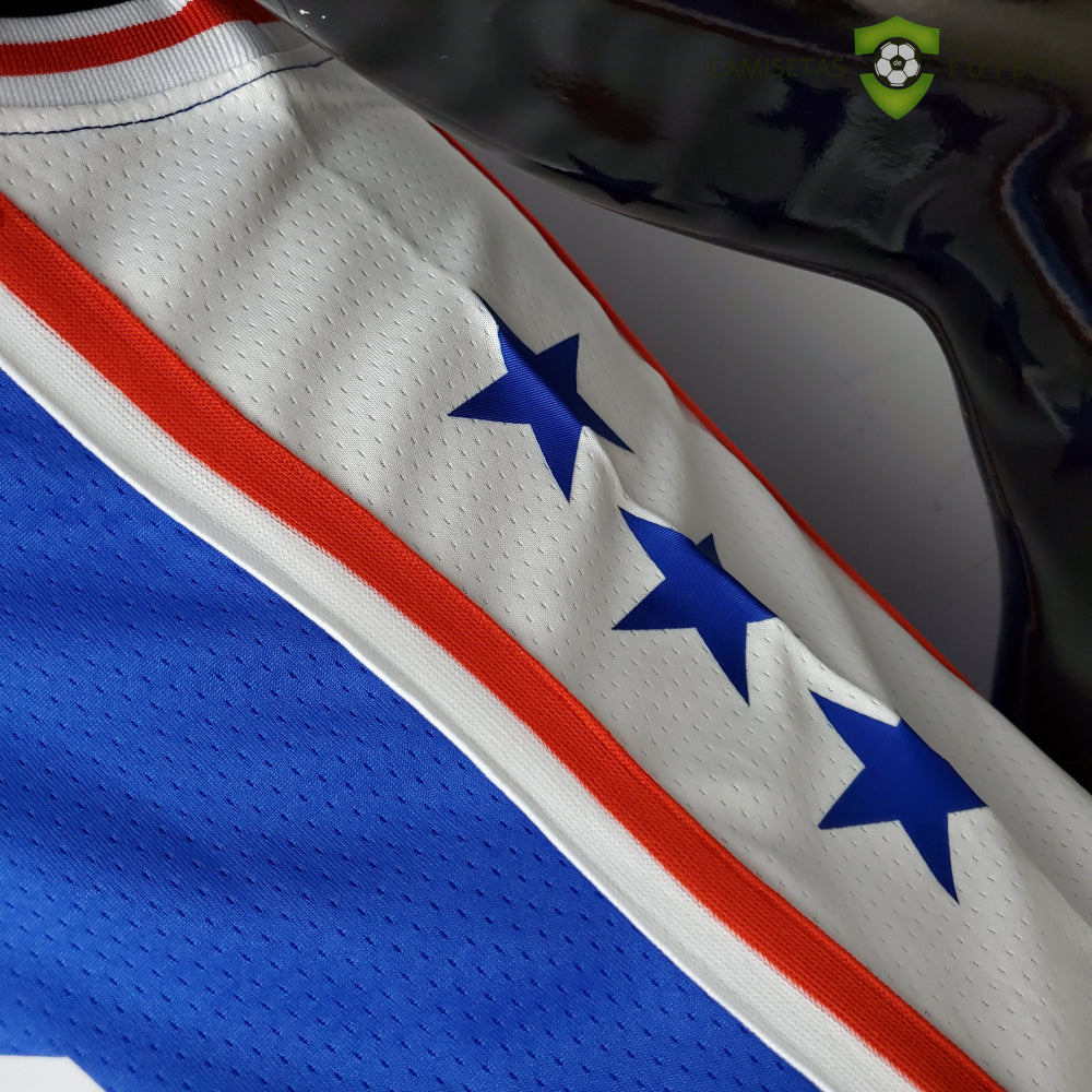 Camiseta Philadelphia 76Ers 21-22 - Allen Iverson 3 Azul Nba