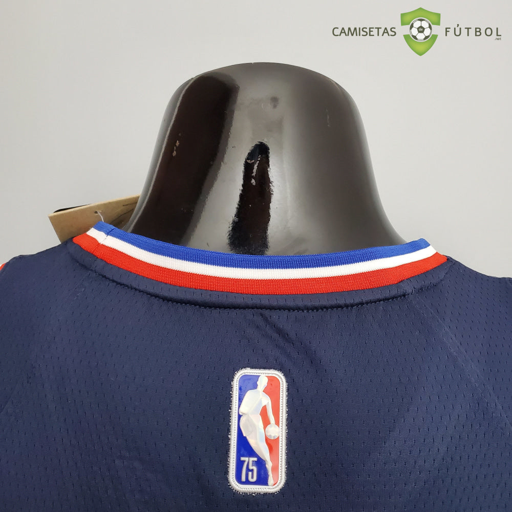 Camiseta Philadelphia 76Ers 21-22 - Allen Iverson 3 Azul Marino Nba