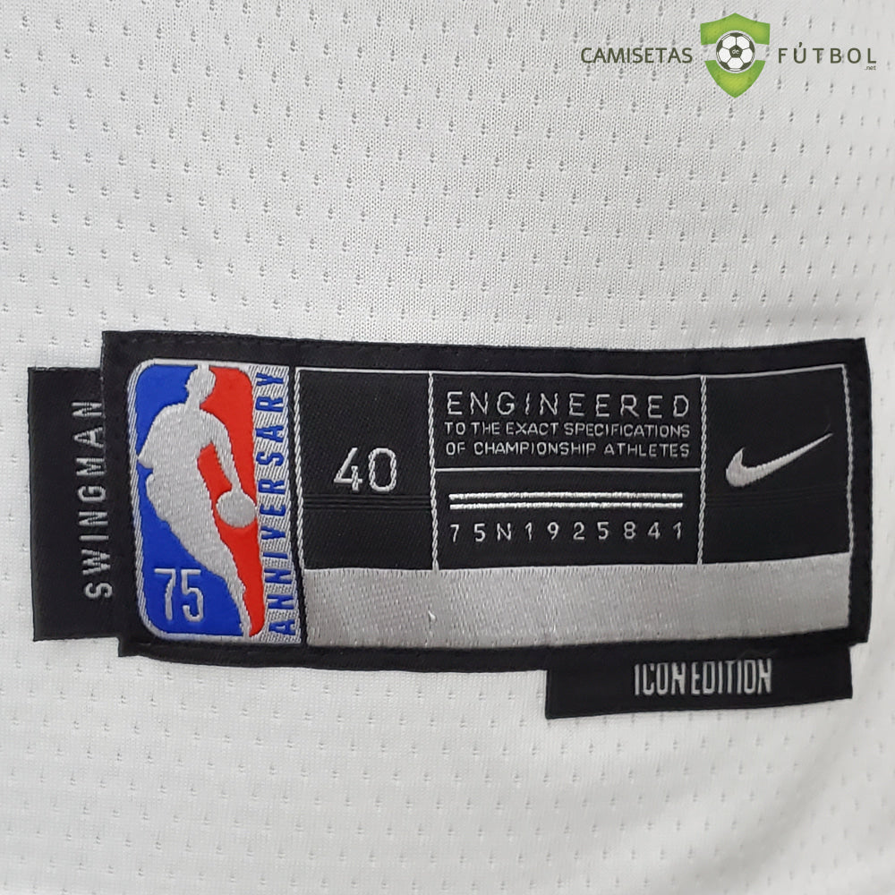 Camiseta Philadelphia 76Ers 21-22 - Allen Iverson 3 Blanco Nba