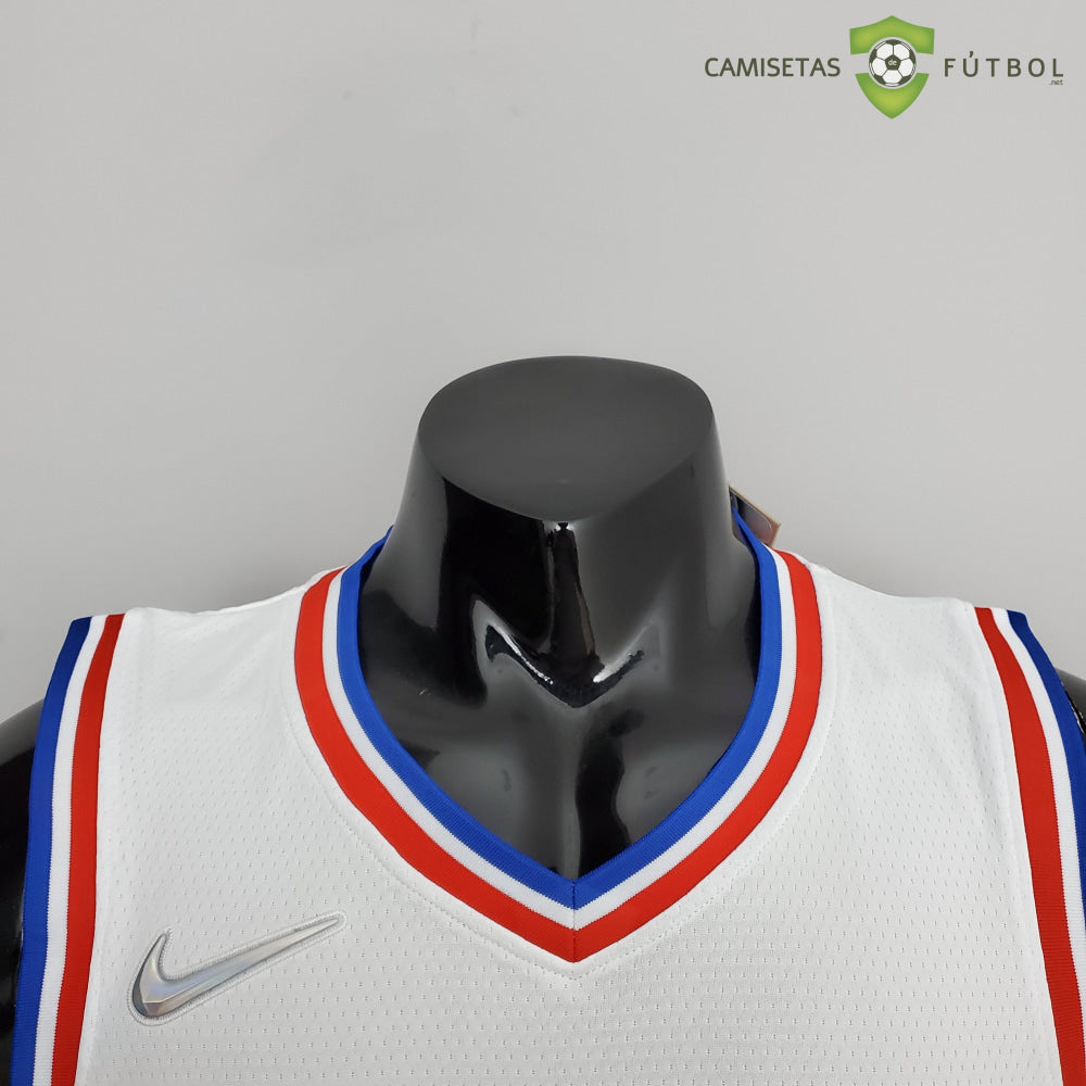 Camiseta Philadelphia 76Ers 21-22 - Allen Iverson 3 Blanco Nba