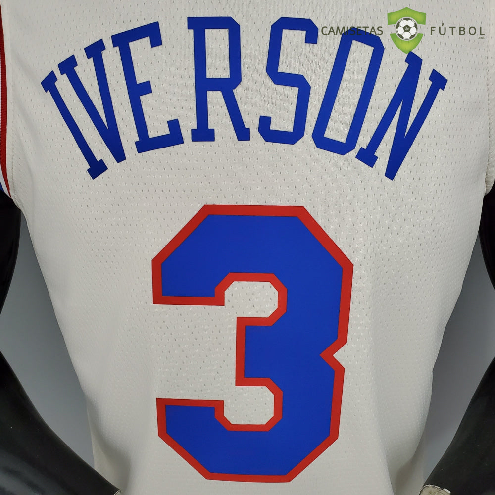 Camiseta Philadelphia 76Ers 21-22 - Allen Iverson 3 Earned Edition Nba