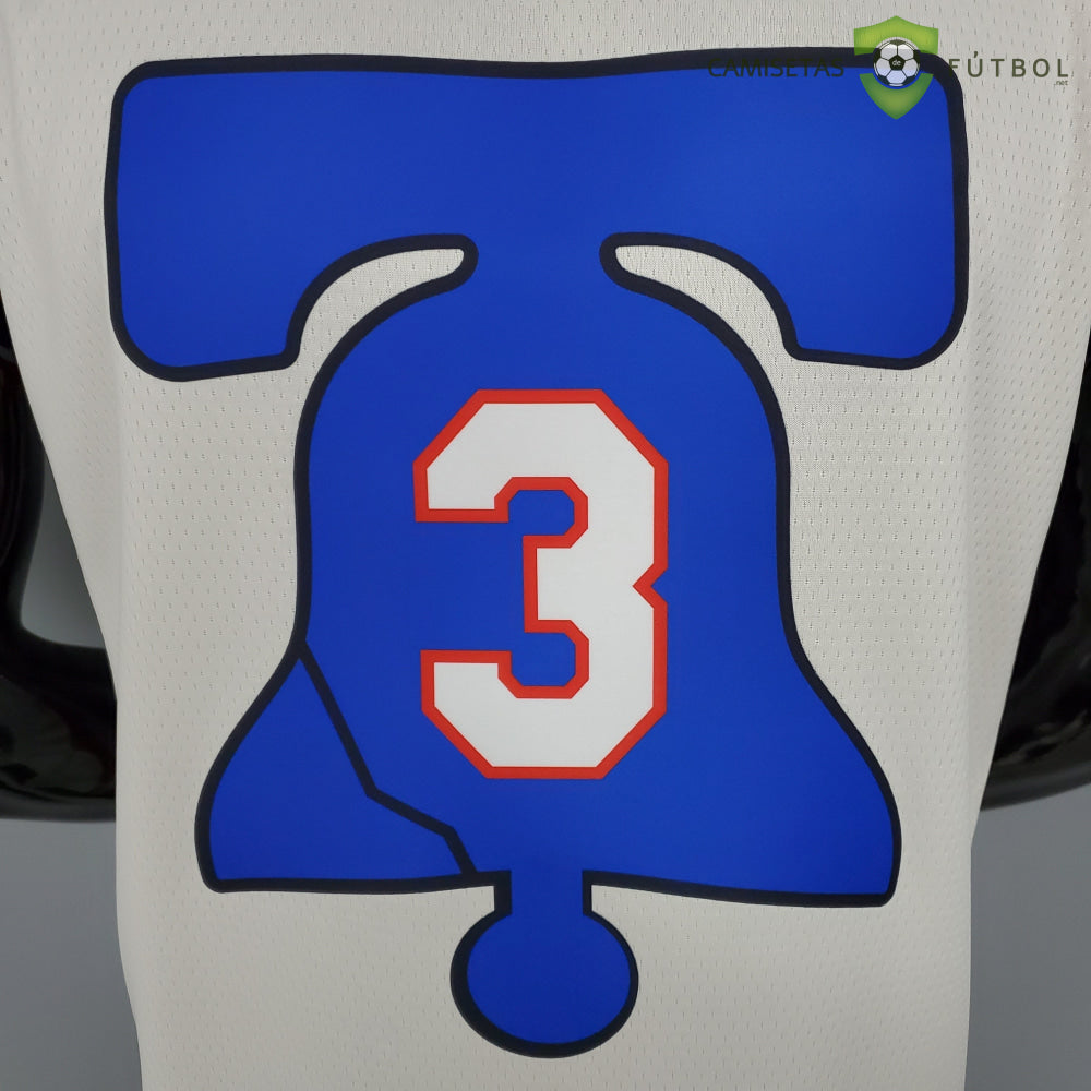 Camiseta Philadelphia 76Ers 21-22 - Allen Iverson 3 Earned Edition Nba