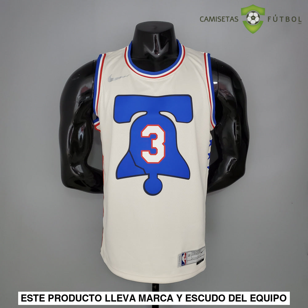 Camiseta Philadelphia 76Ers 21-22 - Allen Iverson 3 Earned Edition Nba