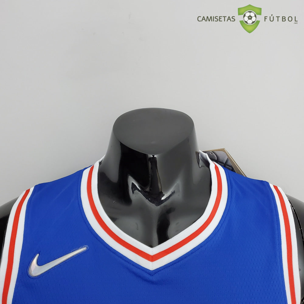 Camiseta Philadelphia 76Ers 21-22 - Ben Simmons 25 Azul Nba