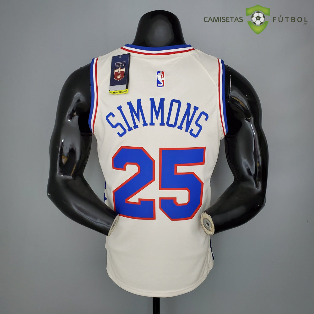 Camiseta Philadelphia 76Ers 21-22 - Ben Simmons 25 Earned Edition Nba