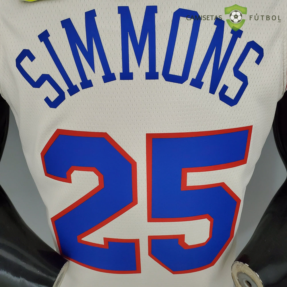 Camiseta Philadelphia 76Ers 21-22 - Ben Simmons 25 Earned Edition Nba