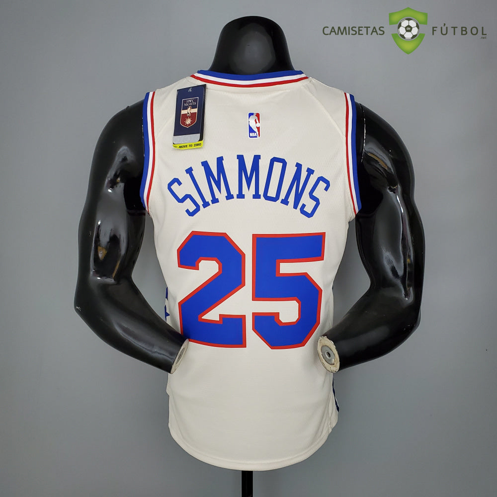 Camiseta Philadelphia 76Ers 21-22 - Ben Simmons 25 Earned Edition Nba