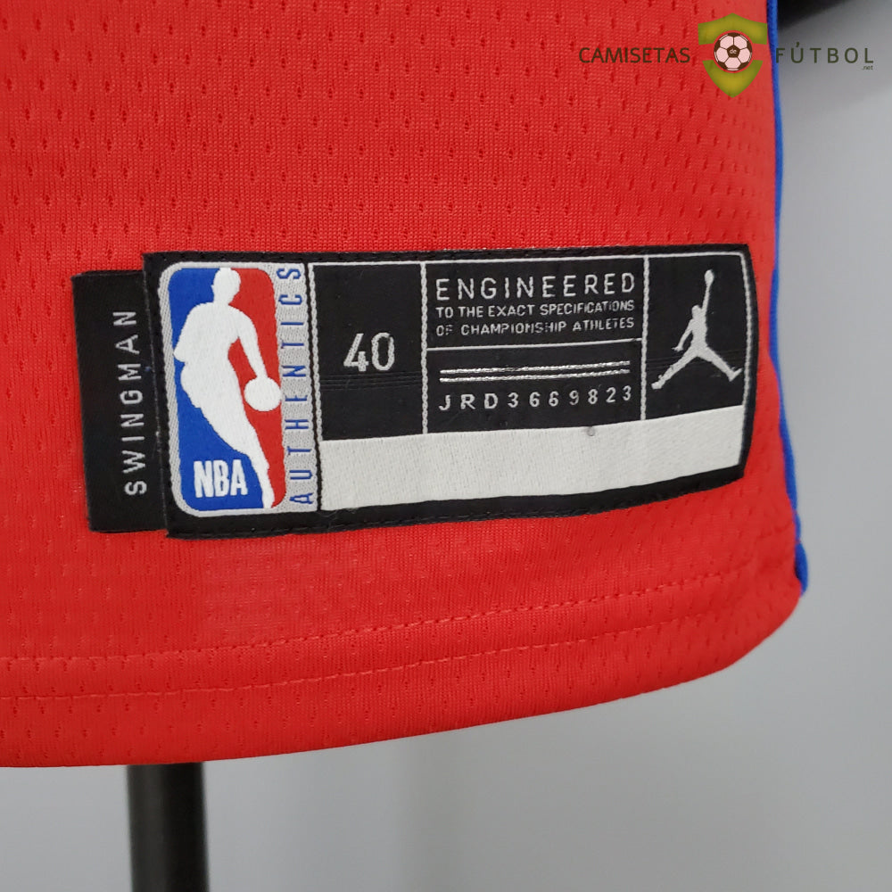 Camiseta Philadelphia 76Ers 21-22 - Ben Simmons 25 Rojo Nba