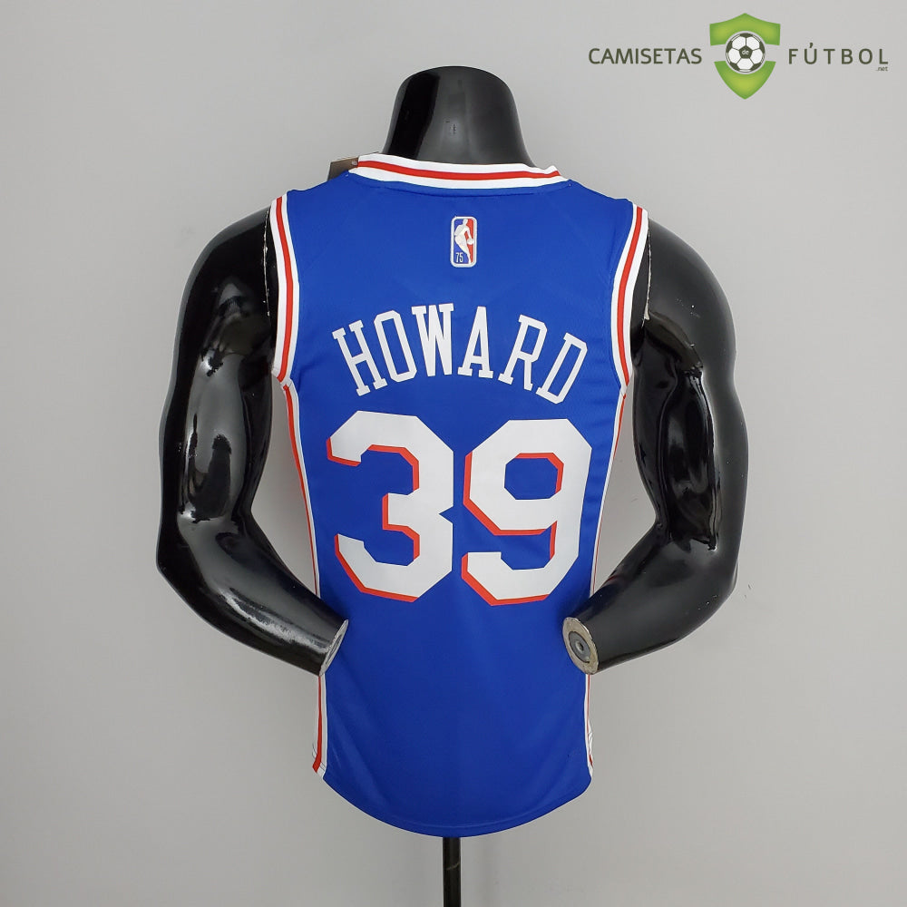 Camiseta Philadelphia 76Ers 21-22 - Dwight Howard 39 Azul Nba