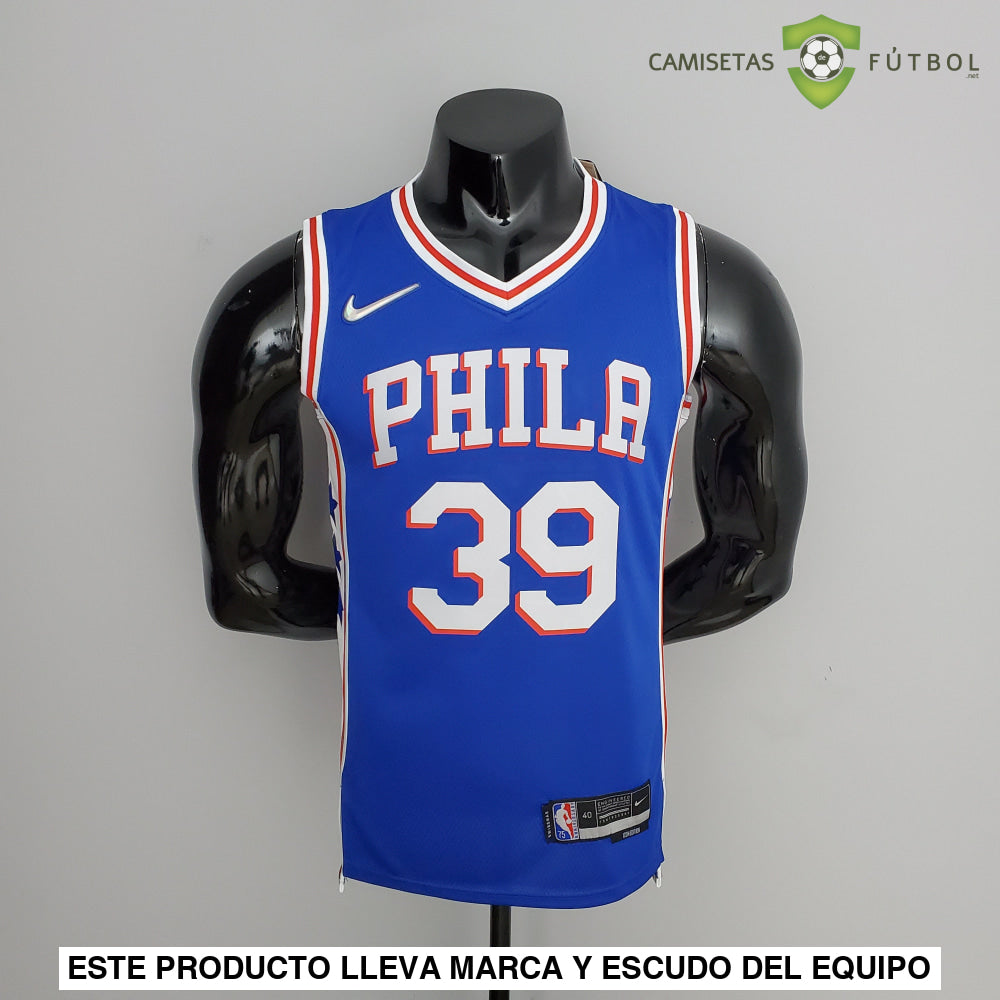 Camiseta Philadelphia 76Ers 21-22 - Dwight Howard 39 Azul Nba