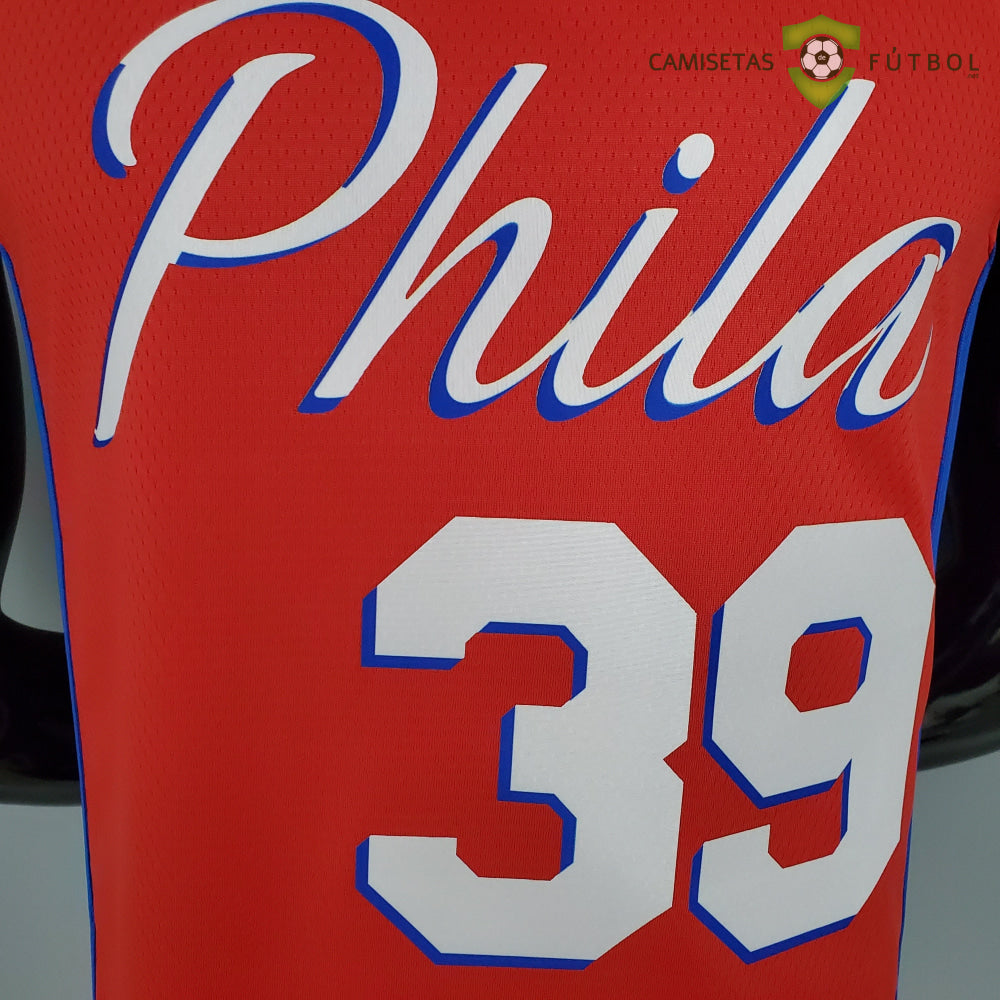 Camiseta Philadelphia 76Ers 21-22 - Dwight Howard 39 Rojo Nba